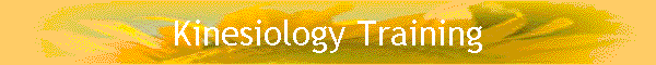 Kinesiology Training